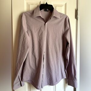 Men’s Van Heusen Slim-Fit 4-Way Stretch Flex 3 Point-Collar Dress Shirt